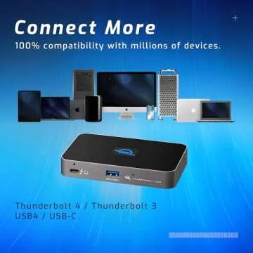 OWC Thunderbolt 4 Hub - 5 Ports & 60W Power Delivery