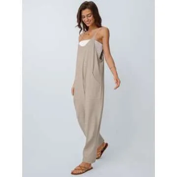AUTOMET Casual Summer Jumpsuit for Women - Trendy Romper