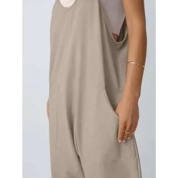 AUTOMET Casual Summer Jumpsuit for Women - Trendy Romper