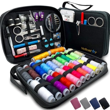 Vellostar Sewing Kit - A Compact Essential for Travel and Repairs