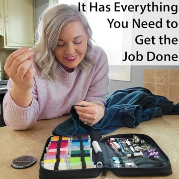 Vellostar Portable Sewing Kit - Ideal for Quick Repairs