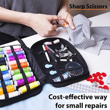 Vellostar Portable Sewing Kit - Ideal for Quick Repairs