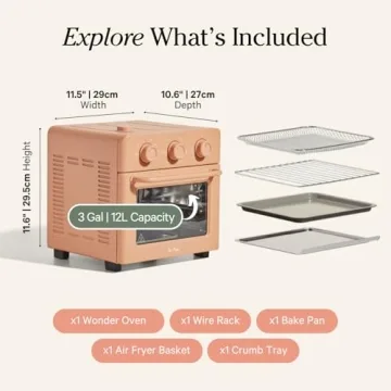 Compact 6-in-1 Wonder Oven | Fast, Multifunctional Cooking