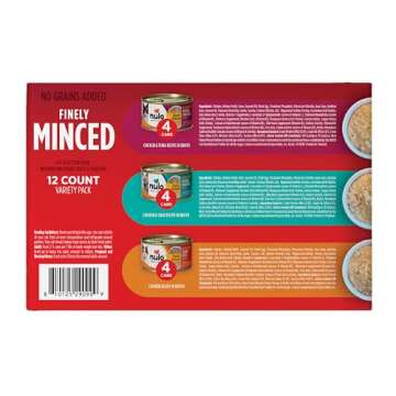 Nulo Finely Minced Wet Cat Food - High Protein & Hydrating
