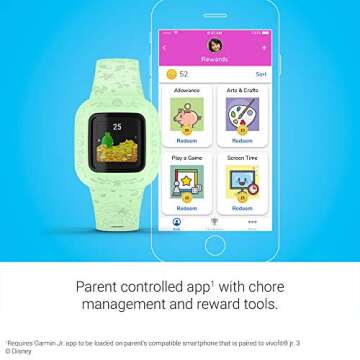 Garmin vivofit jr. 3 Kids Fitness Tracker Disney Mermaid