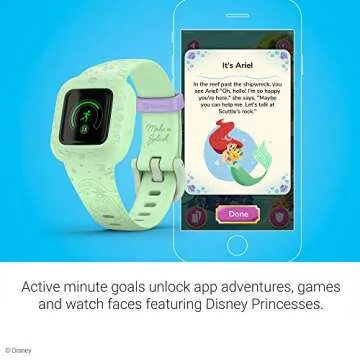Garmin vivofit jr. 3 Kids Fitness Tracker Disney Mermaid