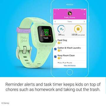Garmin vivofit jr. 3 Kids Fitness Tracker Disney Mermaid
