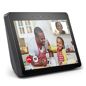 Echo Show (2nd Gen) | Premium 10.1” HD smart display with Alexa – stay connected with video call...