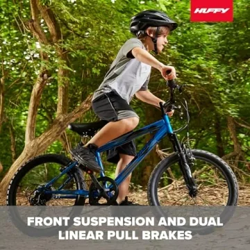 Huffy 20 Inch Boys Mountain Bike with Shimano Shifting