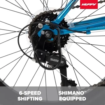 Huffy 20 Inch Boys Mountain Bike with Shimano Shifting