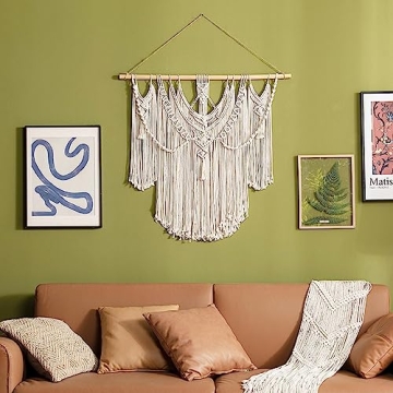 Mkono Macrame Wall Hanging Boho Decor for Cozy Spaces