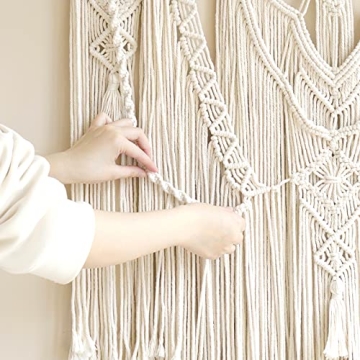 Mkono Macrame Wall Hanging Boho Decor for Cozy Spaces