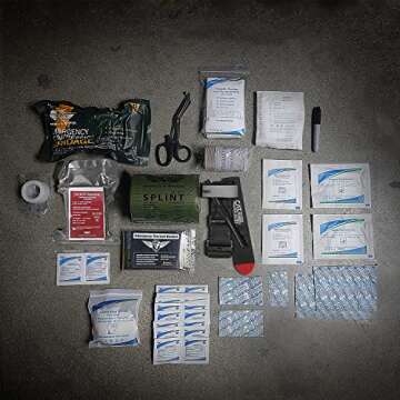 Everlit Emergency Trauma Kit for Outdoor Emergency Readiness