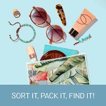 Ziploc Reusable Travel Makeup Accessory Bags 10 Pack