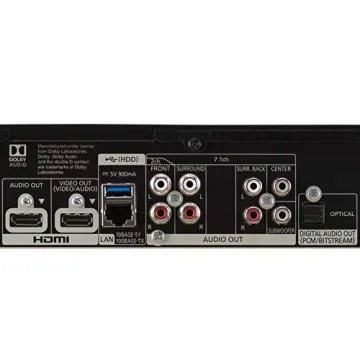 Panasonic 4K Blu Ray Player DP-UB820-K with Dolby Vision