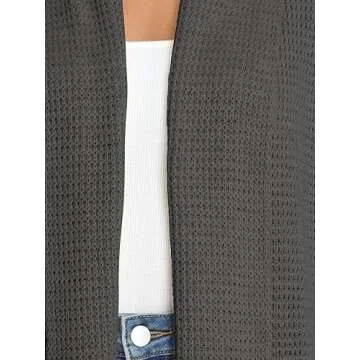 DEESHA Women’s Cozy Long Sleeve Cardigan with Pockets
