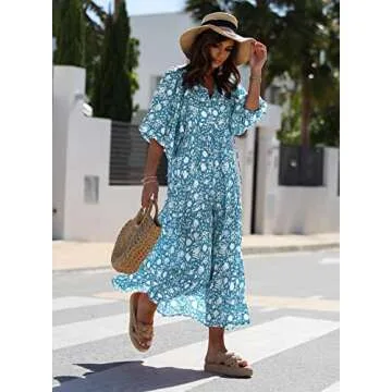 Stunning Floral Maxi Dress for Spring Occasions