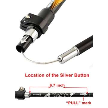 Compact A ALAFEN Ultralight Aluminum Trekking Pole