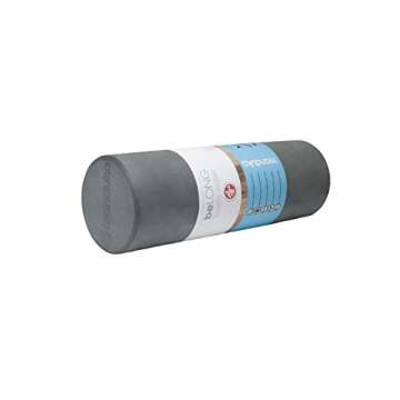 Manduka R-FOAM ROLLER - THUNDER beLONG High Density EVA Foam Roller, 18'' x 6'' x 6'', Thunder