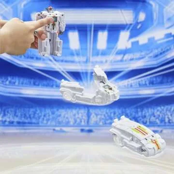 Transformers One Cog Changer Wheeljack 4-Inch Robot Action Figure, Interactive Toys for Boys and Girls Ages 6 and Up