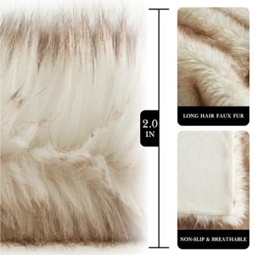 Hyde Lane Faux Fur Throw Blanket - Luxury Cozy Gift