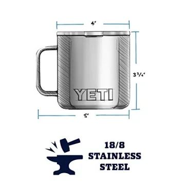 YETI Rambler 14 oz Mug Vacuum Insulated Durable