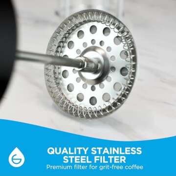 GROSCHE MADRID French Press: Premium Coffee & Tea Maker