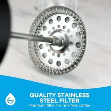 GROSCHE MADRID French Press: Premium Coffee & Tea Maker