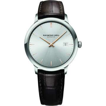 RAYMOND WEIL Toccata Classic Silver Quartz Watch for Men