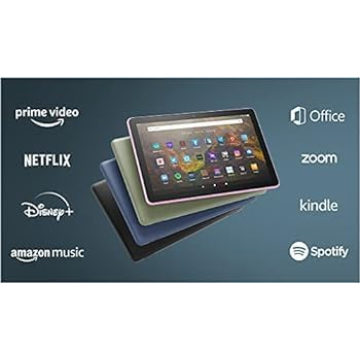 Amazon Fire HD 10 tablet, 10.1", 1080p Full HD, 32 GB, (2021 release), Black