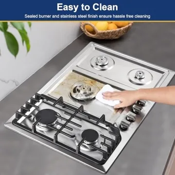 Amzgachfktch 30 Inch Gas Cooktop with 5 SABAF Burners