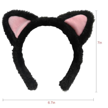 Ajdvart Cat Ears Headband 2-Pack for All Ages