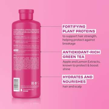 Lee Stafford Hair Growth Conditioner | Grow Strong & Long Collection - Best Thickening Regrowth Treatment for Thinning Hair Loss & Fine Hairs, Deep Conditioning, Sulfate Free, Men & Women, 16.9 Fl Oz