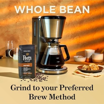 Peet's Dark Roast Espresso Forte Coffee 32 Oz