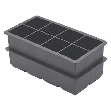 Bangp Large Ice Cube Trays for Whiskey and Cocktails