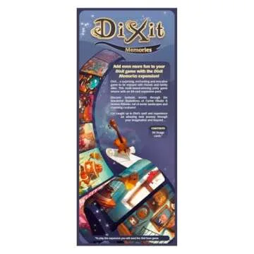 Dixit Memories Expansion - 84 New Art Cards for Storytelling Fun