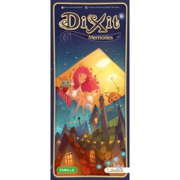 Dixit Memories Expansion - 84 New Art Cards for Storytelling Fun