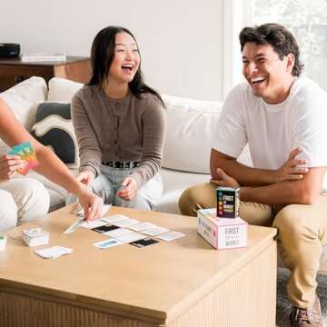 FIRST TO WORST Party Game + After Dark Expansion Set - The Card Game About How Your Friends & Family Rank Things - Adult Card Game for College Students, Groups & Fun Parties with Polarizing Priorities