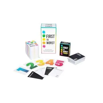 Exciting First To Worst Party Game & Expansion Set for All
