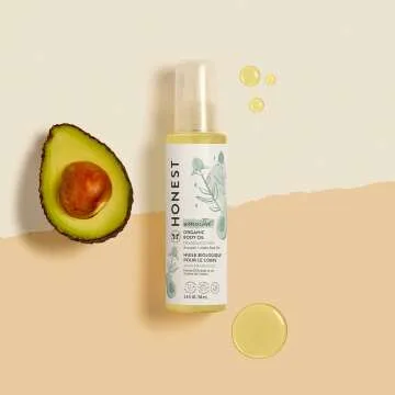 Honest Company Organic Body Oil 4 fl oz for Baby