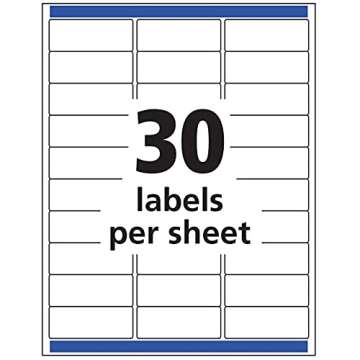 Avery Easy Peel Address Labels - 3750 Count for Hassle-Free Labeling