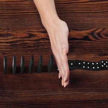 Hungdao Mini Dominoes Set | 24 Pack Travel Educational Toys