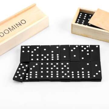 Hungdao Mini Dominoes Set | 24 Pack Travel Educational Toys
