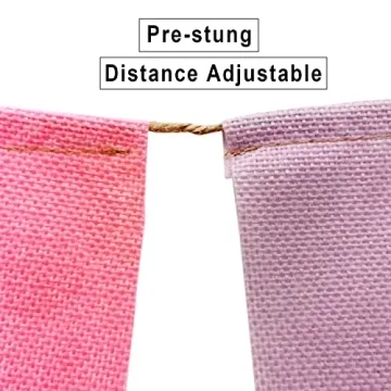 Oh Baby Banner for Baby Shower Pre-strung Decor