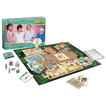 Clue: The Golden Girls Board Game for Fans and Fun