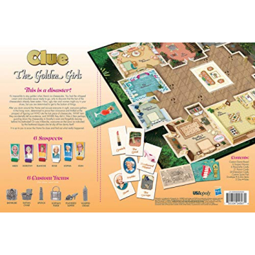 Clue: The Golden Girls Board Game for Fans and Fun