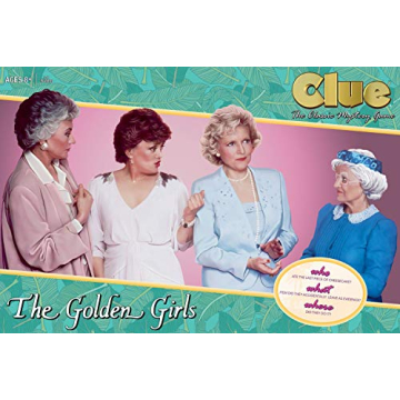 Clue: The Golden Girls Board Game for Fans and Fun