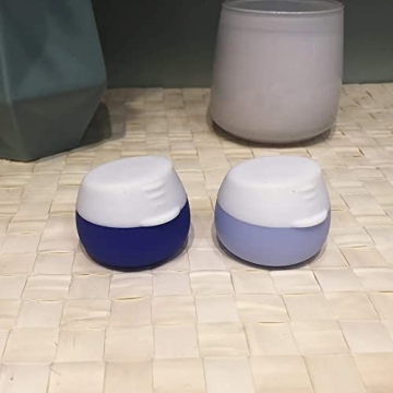 Gemice TSA Approved Silicone Travel Containers for Toiletries
