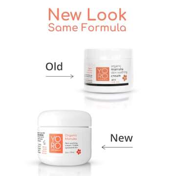 Organic Manuka Skin Soothing Cream for Eczema & Psoriasis