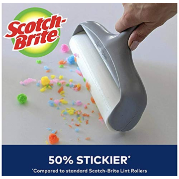 Scotch-Brite Extra Sticky Lint Roller for Effortless Cleaning